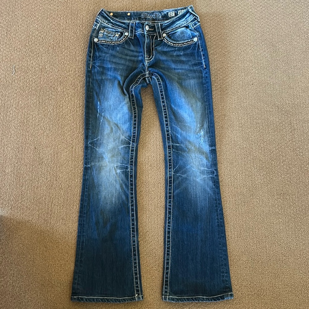 Miss Me bootcut sz27, 30” inseam